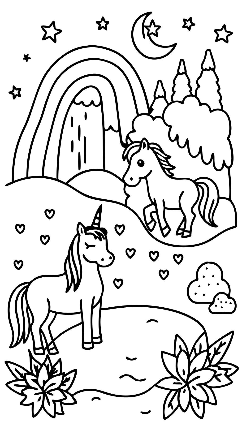 coloring pages of unicorns